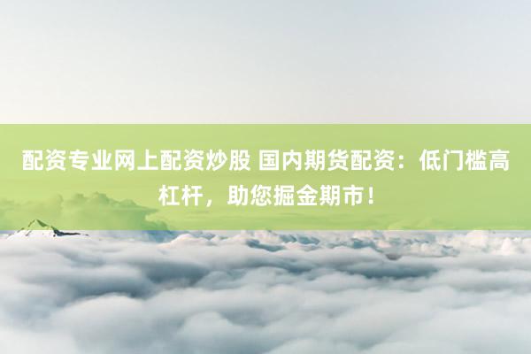 配资专业网上配资炒股 国内期货配资：低门槛高杠杆，助您掘金期市！