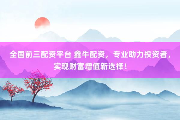 全国前三配资平台 鑫牛配资，专业助力投资者，实现财富增值新选择！